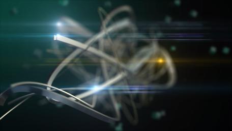 Dynamic Light Metal Abstract Background wallpaper