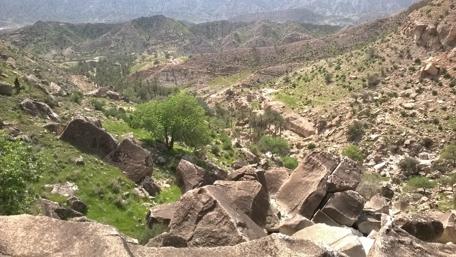 Stunning View of Arghoon Landscape in Iran wallpaper