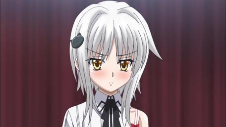 Mysterious Silver-Haired Anime Girl wallpaper