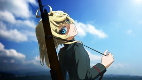 Warrior in the Sky: Tanya Degurechaff wallpaper