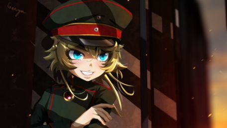 Tanya Degurechaff in Battle Mode wallpaper