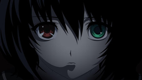 Mysterious Gaze in the Shadows wallpaper