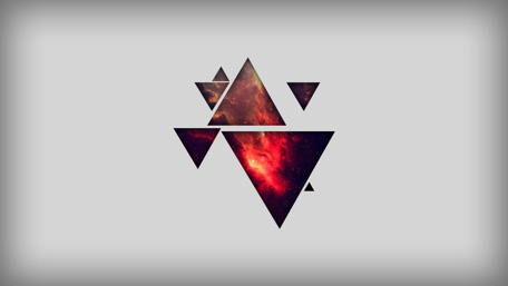 Geometric Cosmic Fusion Wallpaper wallpaper