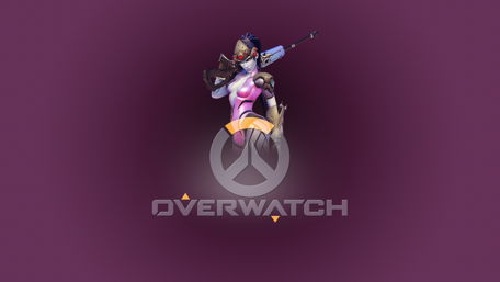 Widowmaker in Overwatch Charm and Steel wallpaper