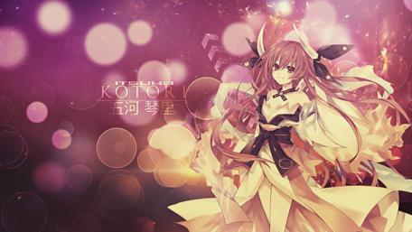 Kotori Itsuka's Heavenly Aura wallpaper