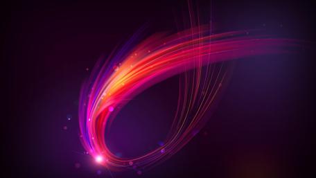 Radiant Flowing Light Design wallpaper