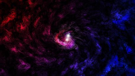 Vibrant Vortex of Cosmic Colors wallpaper