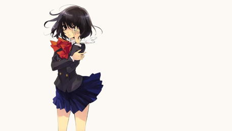 Mystery and School Uniform Elegance wallpaper