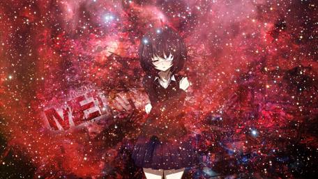Mei in a Galactic Dreamscape wallpaper