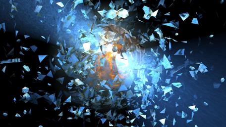 Shattered Illusion of Light and Color wallpaper