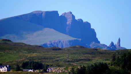 Majestic Scottish Highlands Viewpoint wallpaper
