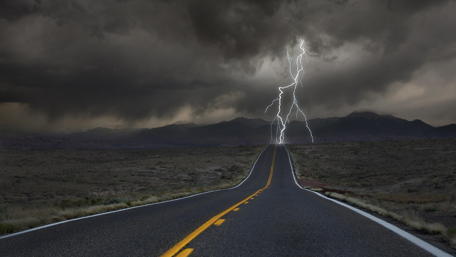 Thunderous Journey Ahead wallpaper