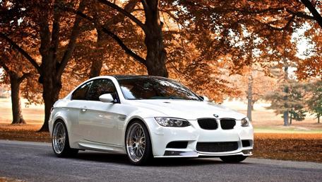 Elegant BMW in Autumn Colors wallpaper