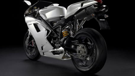 Sleek Ducati Motorcycle Wallpaper Design wallpaper