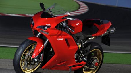 Dazzling Ducati 1198 on the Track wallpaper
