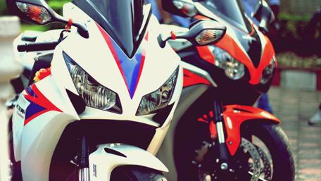 Sleek Motorbikes in Bold Colors wallpaper