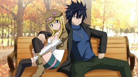 Autumn Vibes with Lucy and Gray wallpaper