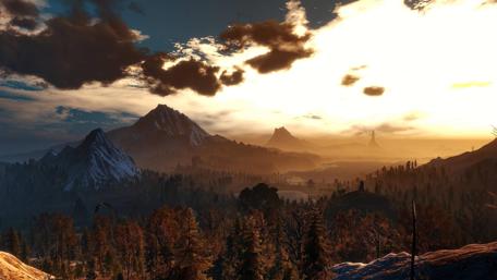 Mountain Sunrise Beauty wallpaper