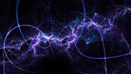 Electric Vortex of Light Energy wallpaper