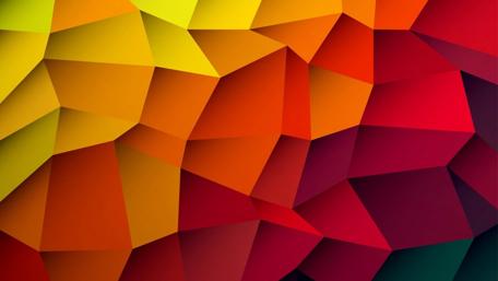 Geometric Color Burst wallpaper