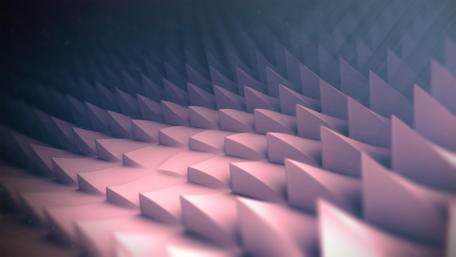 Geometric Waves in Motion wallpaper