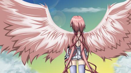 Angelic Dreamscape in Pastel Colors wallpaper