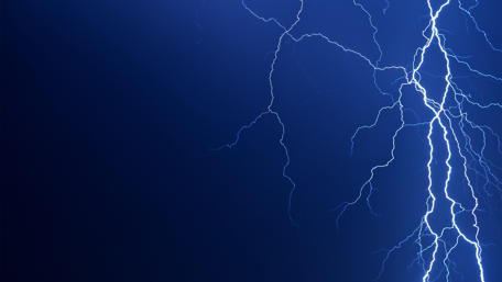 Electric Veins in the Night Sky wallpaper