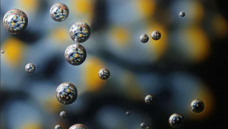 Bubbles in an Underwater Dreamscape wallpaper