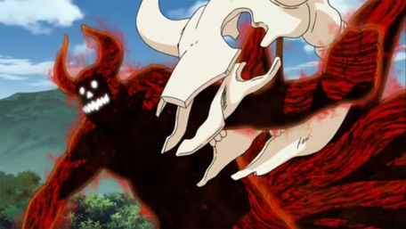 Raging Bijuu Power Unleashed wallpaper