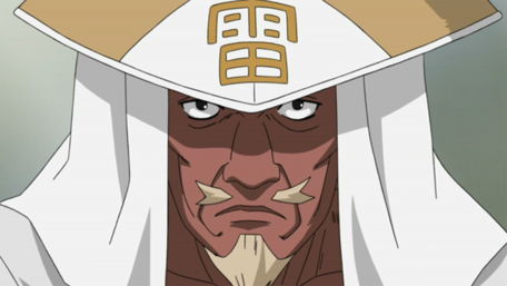 Raikage Ay's Intense Stare wallpaper