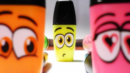 Colorful Expressions of Emotion in Creativity wallpaper