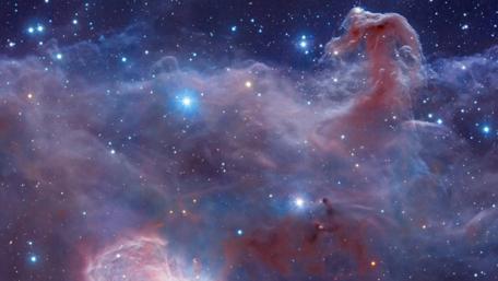 Mystical Silhouette of the Horsehead Nebula in 4K wallpaper