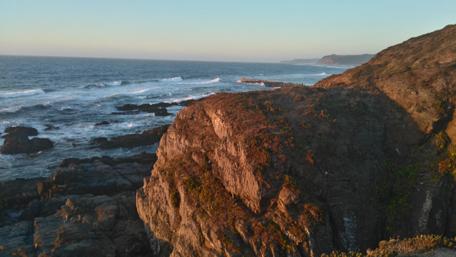 Stunning Coastal View of Chilean Shores wallpaper