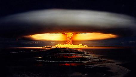 Majestic Fury of Nuclear Detonation wallpaper