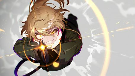 Tanya Degurechaff in Battle Stance wallpaper