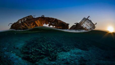 Forgotten Beauty Beneath the Waves wallpaper