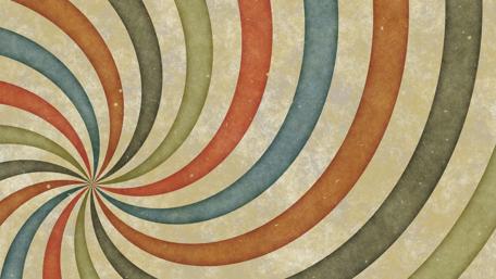 Spiral of Colorful Waves in Motion wallpaper