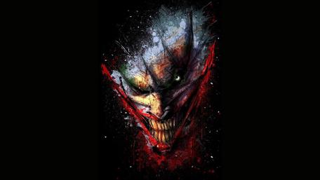 Sinister Grin in the Darkness wallpaper