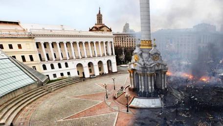 Independence Square - Kiev wallpaper