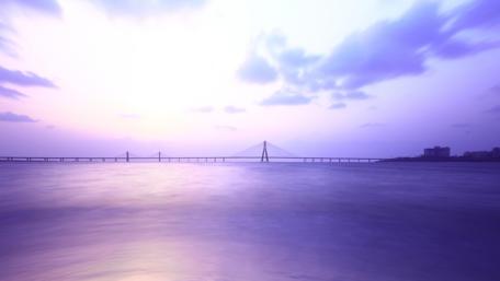 Purple landscape wallpaper