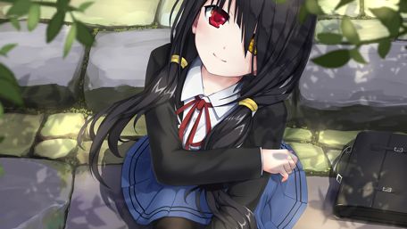 Serene Schoolgirl from Date A Live wallpaper