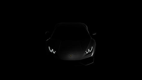 Shadowed Elegance Lamborghini Huracan wallpaper