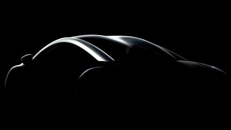 Mysterious Black Car Silhouette Wallpaper wallpaper