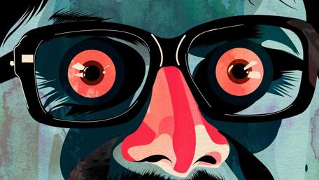 Big-Eyed Spectacle Surprise! wallpaper