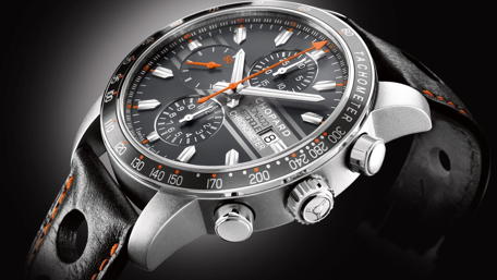 Luxury Chronograph Watch Display wallpaper