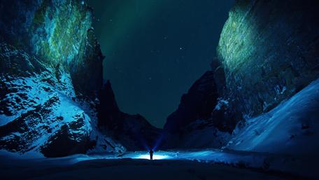 Mystical Night Beneath the Stars wallpaper