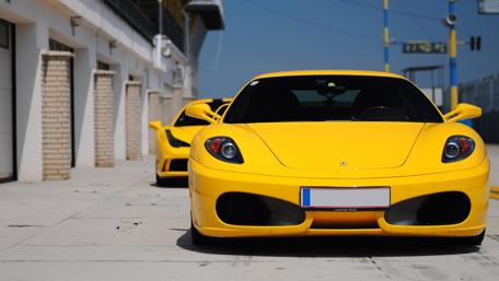 Stunning Yellow Ferrari Dream Cars wallpaper