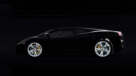 Midnight Elegance Lamborghini Gallardo wallpaper