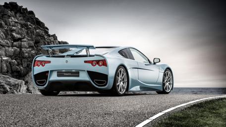 Sleek Power on the Open Road wallpaper