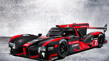 Sleek Audi Sport Race Car Wallpaper wallpaper